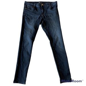 Kut from the Kloth jeans dark wash skinny jeans stretch jeans midrise size 10